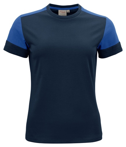 [TXT-2264031-6053] Printer Prime Prime T-Shirt Dames Marine/Kobalt