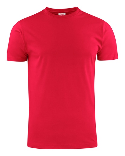 [TXT-2264027-400] Printer Essentials Light RSX T-Shirt Heren Rood