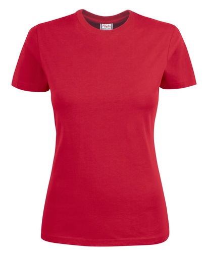 [TXT-2264014-400] Printer Essentials Heavy T T-Shirt Dames Rood