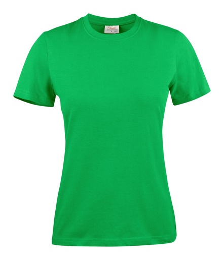 Printer Essentials Heavy T T-Shirt Dames Frisgroen