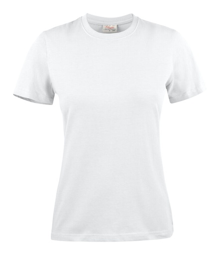 [TXT-2264033-100] Printer Essentials Heavier Pro T-Shirt Dames Wit
