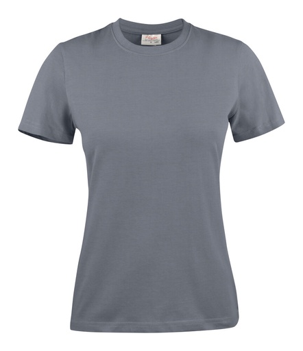 [TXT-2264033-935] Printer Essentials Heavier Pro T-Shirt Dames Staalgrijs