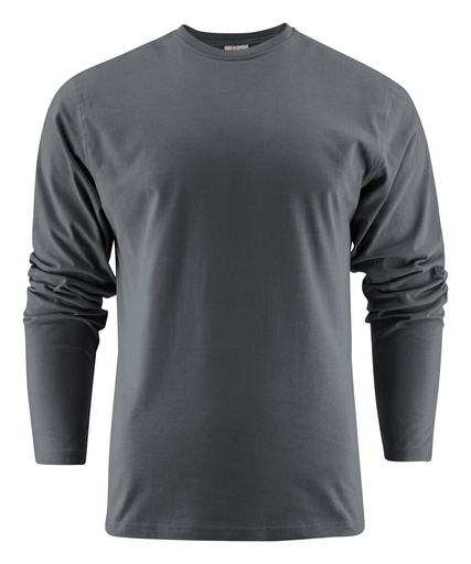[TXT-2264034-935] Printer Essentials Heavier Pro L/S T-Shirt Unisex Staalgrijs