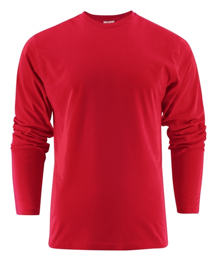 [TXT-2264034-400] Printer Essentials Heavier Pro L/S T-Shirt Unisex Rood