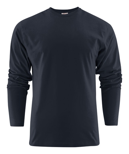 [TXT-2264034-616] Printer Essentials Heavier Pro L/S T-Shirt Unisex Donker Marine