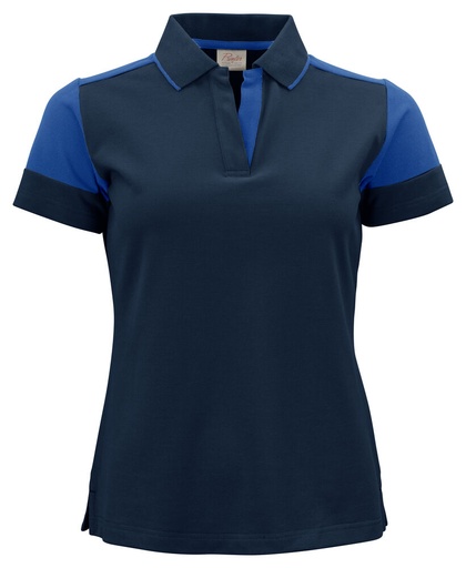 [TXT-2265025-6053] Printer Prime Prime Polo Dames Marine/Kobalt