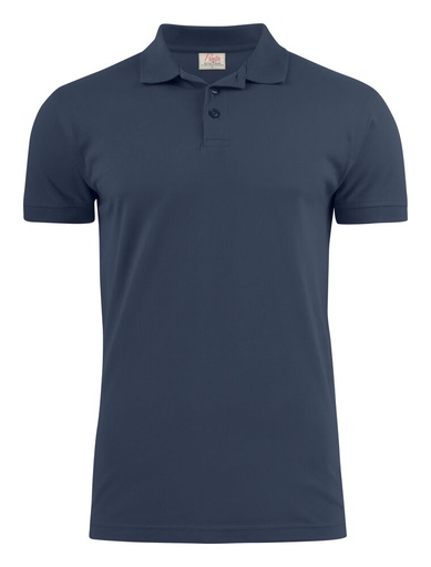 [TXT-2265020-600] Printer Essentials Surf Stretch Polo Pique Heren Marine