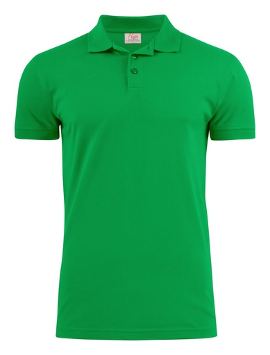 [TXT-2265020-728] Printer Essentials Surf Stretch Polo Pique Heren Frisgroen
