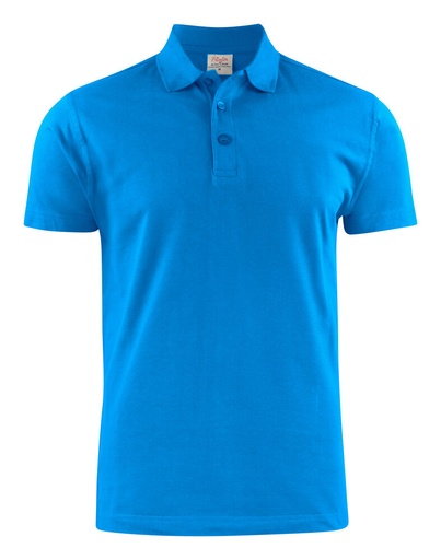 [TXT-2265016-632] Printer Essentials Surf RSX Polo Pique Heren Oceaan Blauw