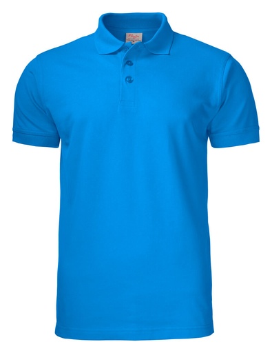 [TXT-2265019-632] Printer Essentials Surf Pro RSX Polo Pique Heren Oceaan Blauw