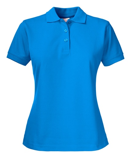 [TXT-2265014-632] Printer Essentials Surf Pro Lady Polo Pique Dames Oceaan Blauw