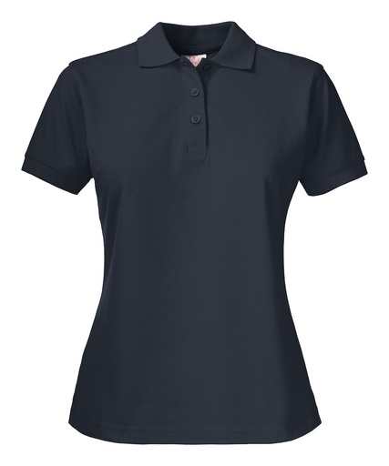 [TXT-2265014-616] Printer Essentials Surf Pro Lady Polo Pique Dames Donker Marine
