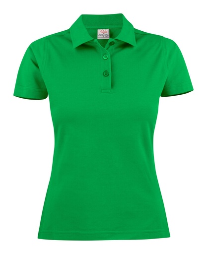 [TXT-2265009-728] Printer Essentials Surf Polo Pique Dames Frisgroen