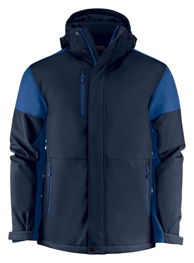 [TXT-2261071-6053] Printer Prime Prime Padded Softshell Jas Heren Marine/Kobalt