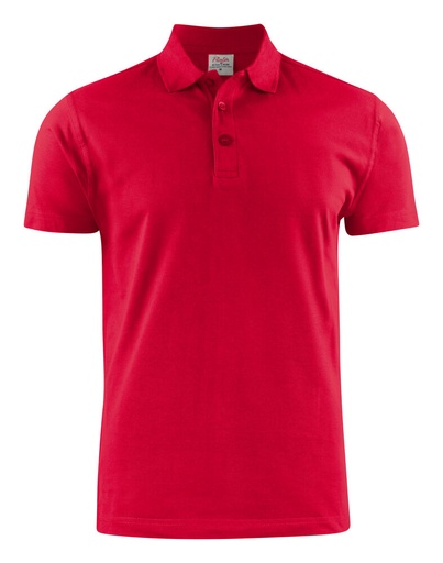 [TXT-2265022-400] Printer Essentials Surf Light RSX Polo Pique Heren Rood