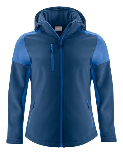 [TXT-2261066-6053] Printer Prime Prime  Softshell Jas Dames Marine/Kobalt