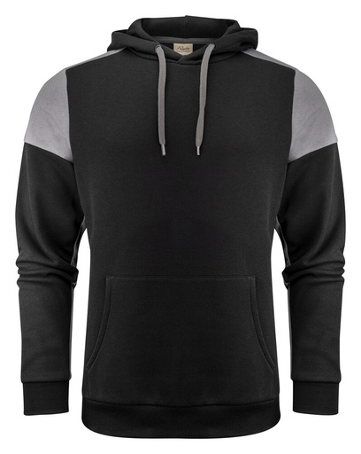 Printer Prime Prime  Hoodie Unisex Zwart/Staalgrijs