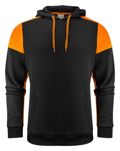 [TXT-2262070-9030] Printer Prime Prime  Hoodie Unisex Zwart/Oranje