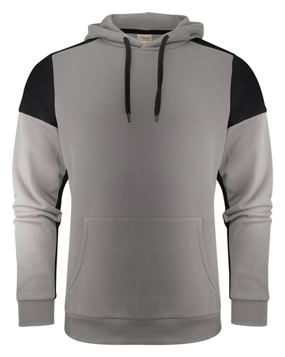 [TXT-2262070-9390] Printer Prime Prime  Hoodie Unisex Staalgrijs/Zwart
