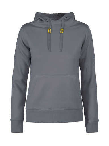 [TXT-2262050-935] Printer Essentials Fastpitch Lady Hoodie Dames Staalgrijs