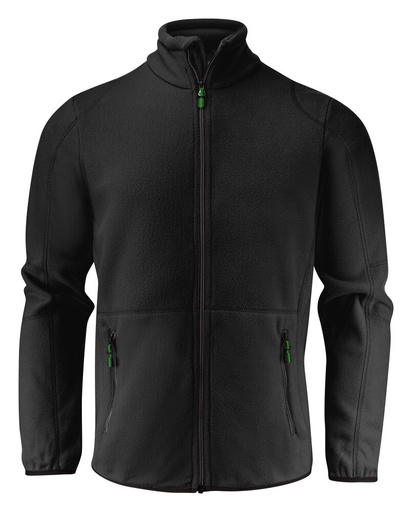 [TXT-2261500-900] Printer Essentials Speedway Fleece Jas Heren Zwart