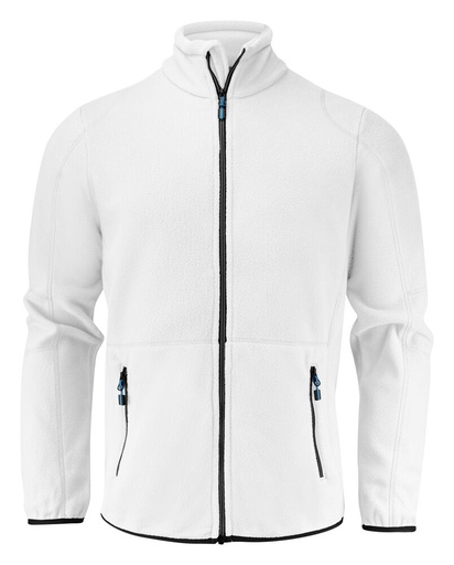 Printer Essentials Speedway Fleece Jas Heren Wit