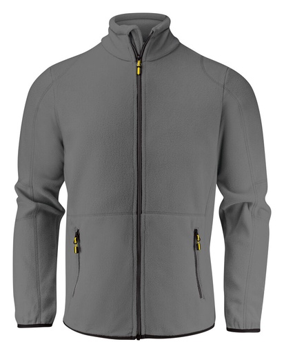 [TXT-2261500-935] Printer Essentials Speedway Fleece Jas Heren Staalgrijs