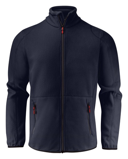 [TXT-2261500-600] Printer Essentials Speedway Fleece Jas Heren Marine