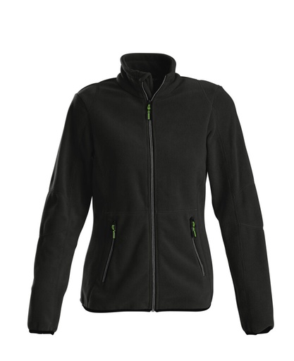 [TXT-2261501-900] Printer Essentials Speedway Fleece Jas Dames Zwart