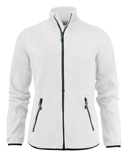 [TXT-2261501-100] Printer Essentials Speedway Fleece Jas Dames Wit