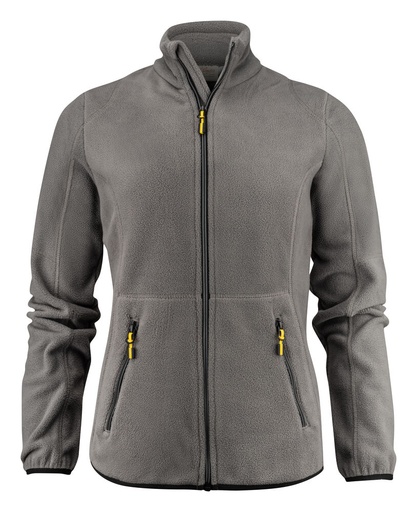 [TXT-2261501-935] Printer Essentials Speedway Fleece Jas Dames Staalgrijs