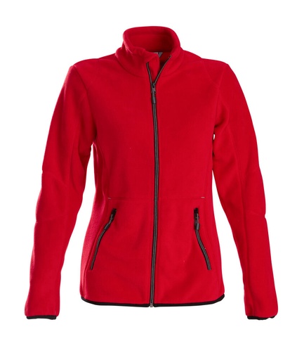 [TXT-2261501-400] Printer Essentials Speedway Fleece Jas Dames Rood