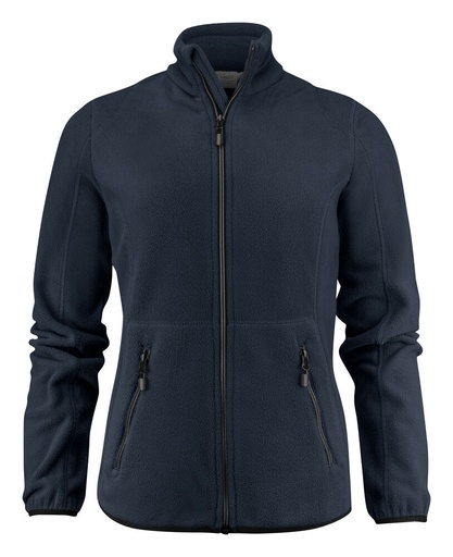 [TXT-2261501-616] Printer Essentials Speedway Fleece Jas Dames Donker Marine