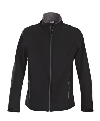 [TXT-2261044-900] Printer Essentials Trial Softshell Jas Heren Zwart