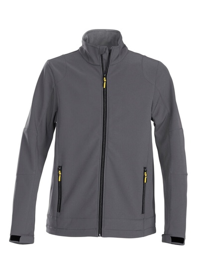 [TXT-2261044-935] Printer Essentials Trial Softshell Jas Heren Staalgrijs