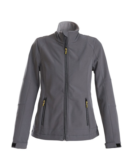 [TXT-2261045-935] Printer Essentials Trial  Softshell Jas Dames Staalgrijs