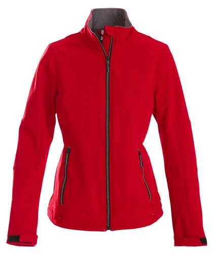 Printer Essentials Trial  Softshell Jas Dames Rood