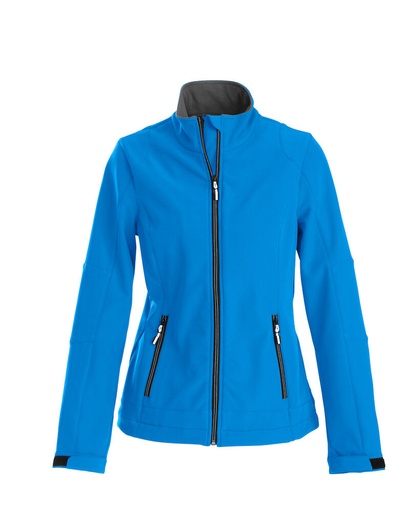 Printer Essentials Trial  Softshell Jas Dames Oceaan Blauw