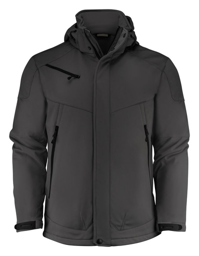 [TXT-2261035-900] Printer Essentials Skeleton Softshell Jas Heren Zwart