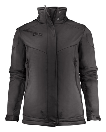 [TXT-2261041-900] Printer Essentials Skeleton Softshell Jas Dames Zwart