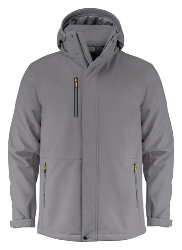 [TXT-2261069-935] Printer Essentials Overlanding Softshell Jas Heren Staalgrijs