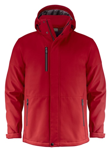Printer Essentials Overlanding Softshell Jas Heren Rood