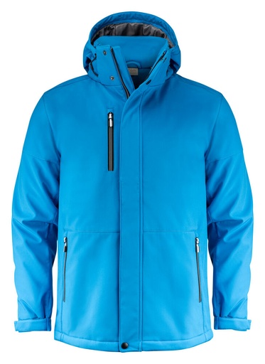 [TXT-2261069-632] Printer Essentials Overlanding Softshell Jas Heren Oceaan Blauw