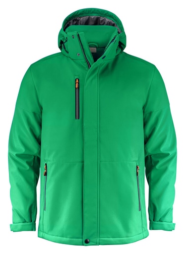 [TXT-2261069-728] Printer Essentials Overlanding Softshell Jas Heren Frisgroen
