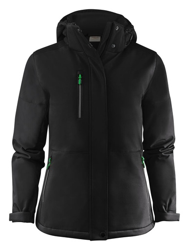 [TXT-2261070-900] Printer Essentials Overlanding Softshell Jas Dames Zwart