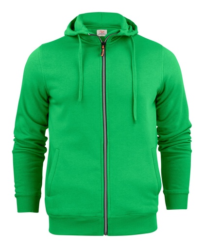 [TXT-2262051-728] Printer Essentials Overhead Sweater Volledige Rits Heren Frisgroen