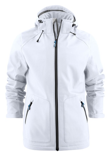 [TXT-2261061-100] Printer Essentials Karting Softshell Jas Heren Wit