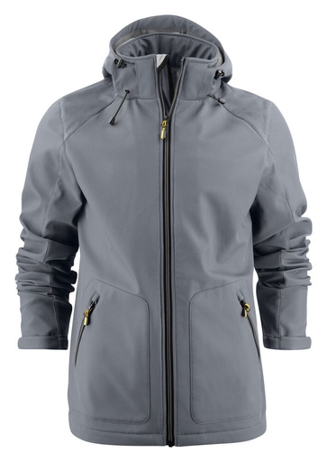 [TXT-2261061-935] Printer Essentials Karting Softshell Jas Heren Staalgrijs