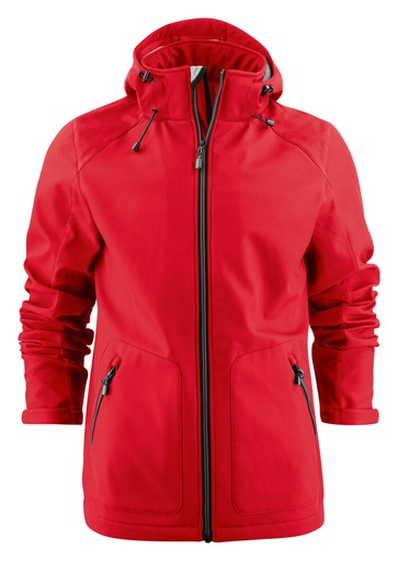 [TXT-2261061-400] Printer Essentials Karting Softshell Jas Heren Rood
