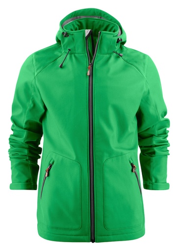 [TXT-2261061-728] Printer Essentials Karting Softshell Jas Heren Frisgroen